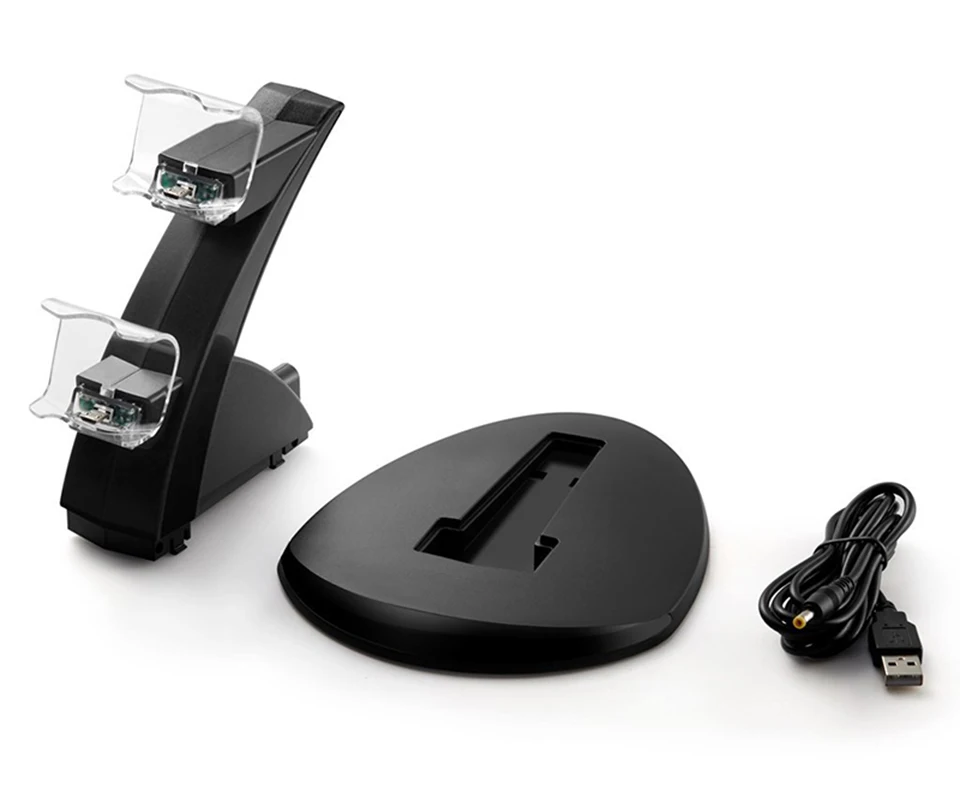 Аксессуары для PS4 зарядная подставка Dualshock 4 Micro USB зарядное устройство геймпада