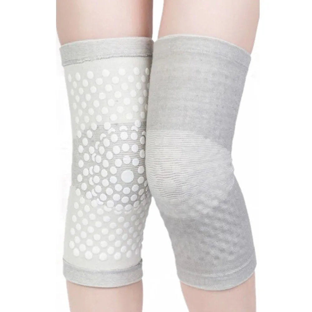 

1Pair Knee Patella Protector Self-Heating Support Kneepad Pain Relief With Knee Massager Leg Warmer Compression Knee Sleeve Pads