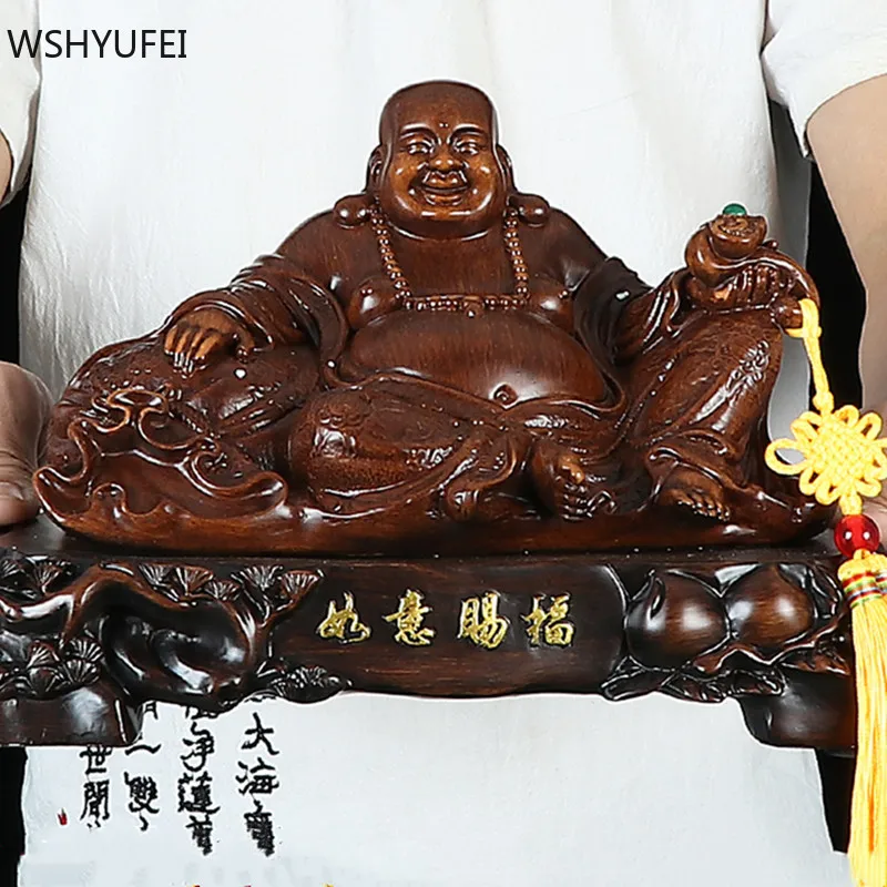 Творчество смолы Бог Статуя Будды символ богатства украшения для дома шкафа