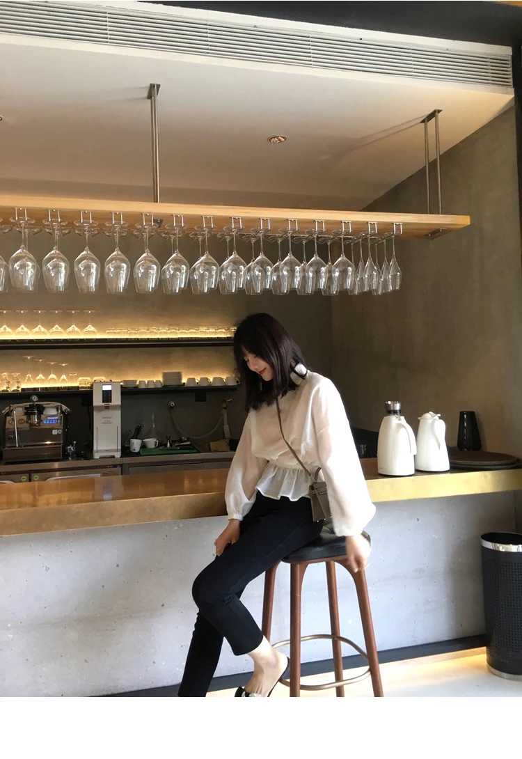 Casual High Waist Pencil Cotton Pants Women Solid Ankle-length Pants OL Elegant Female Summer Trousers
