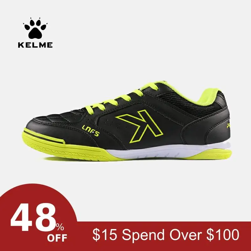KELME Futzalki домашние футбольные бутсы для мужчин сверхтонкие дышащие мужские футбольные бутсы chaussure 68831128