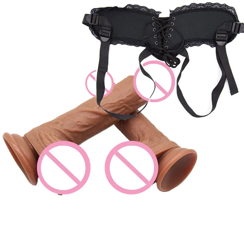 Реалистичный силиконовый фаллоимитатор Мягкий Удобный для леса | Красота и