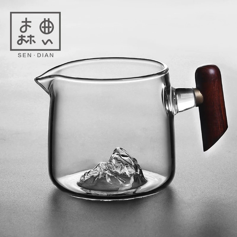 

More reasonable glass cup) suit points tea device resistance to sea a single Japanese kunfu tea and a cup of hot tea