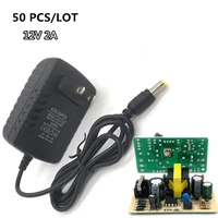 50 pcslot us plug 5 5mm x 2 1mm 12v 2a for switch led strip lamp 100 240v ac to dc power adapter supply charger adaptor