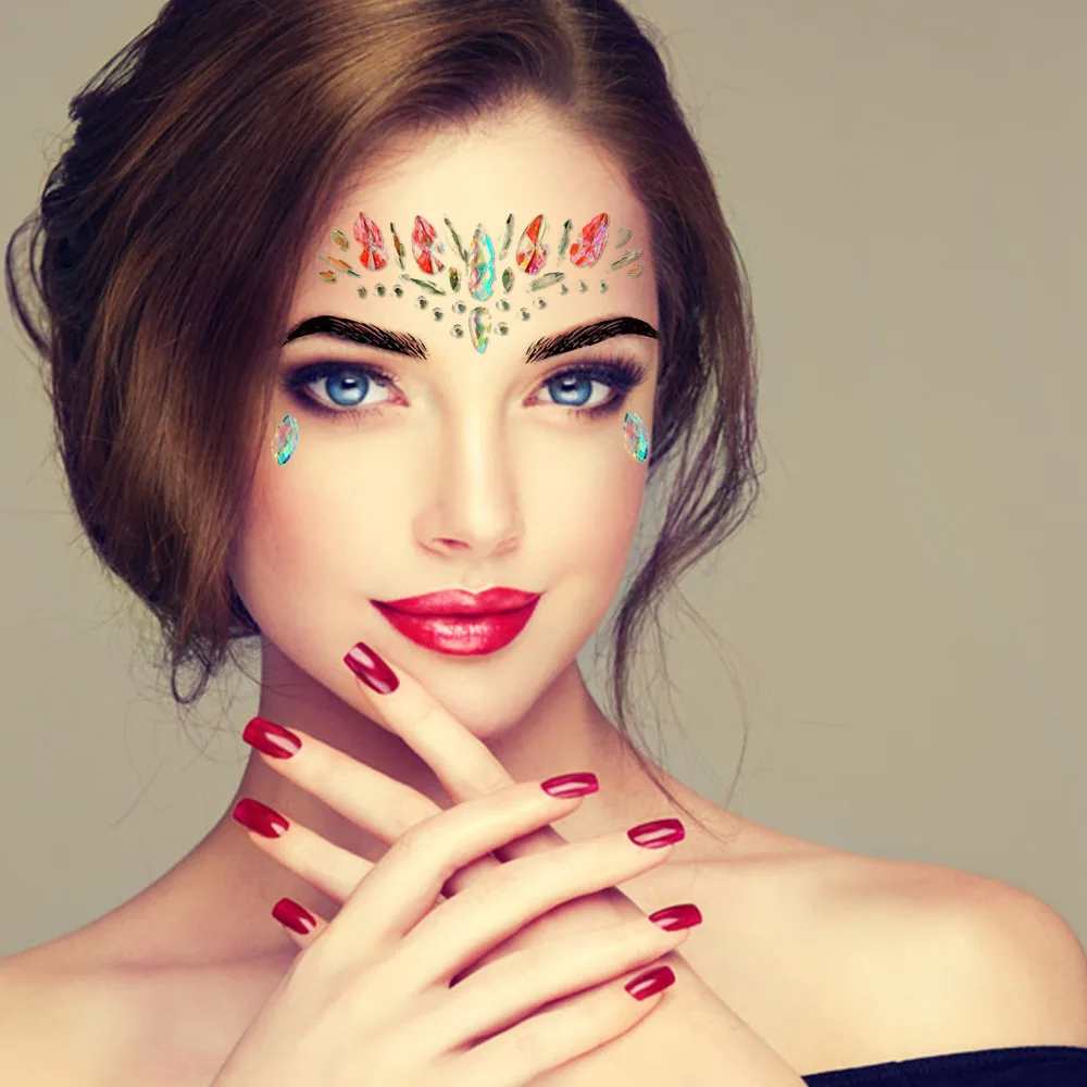 6 штук в упаковке Ночное белье &quotсделай сам&quot для лица из полимера с прозрачными