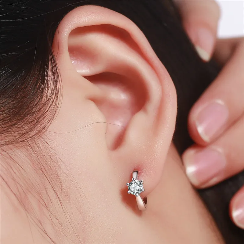 Женские винтажные серьги из стерлингового серебра 925 пробы свадебные ювелирные