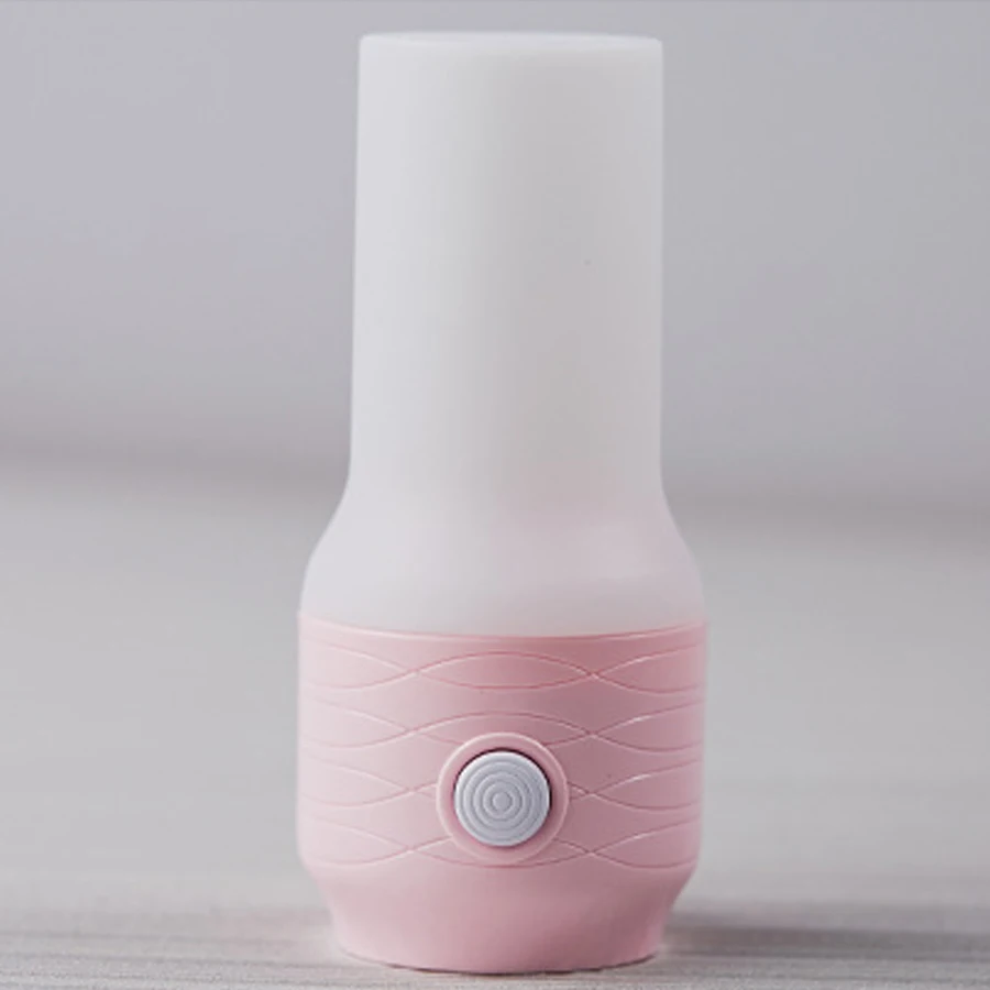 

Creative plug-in switch double gear dimming warm LED energy saving small night light corridor bedroom intelligentA544