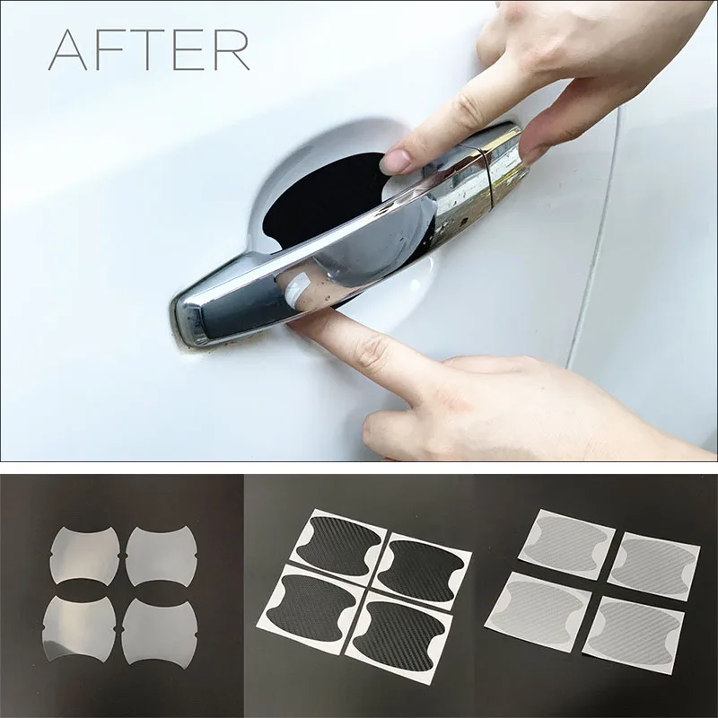

4pcs/Lot Car Handle Protection Sticker For FIAT / LANCIA / Maserati / Alfa Romeo / Chrysler / Dodge / Jeep / Borgward