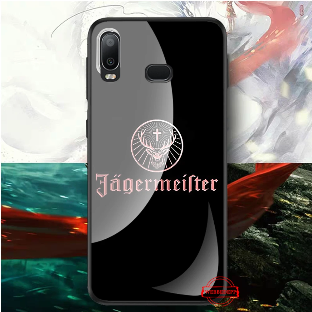TG4 Логотип ЕГЕРМЕЙСТЕР Стекло чехол для samsung S7 край S8 S9 S10 плюс A10 A20 A30 A40 A50 A60 A70 Note 8, 9, 10 - Цвет: TG4