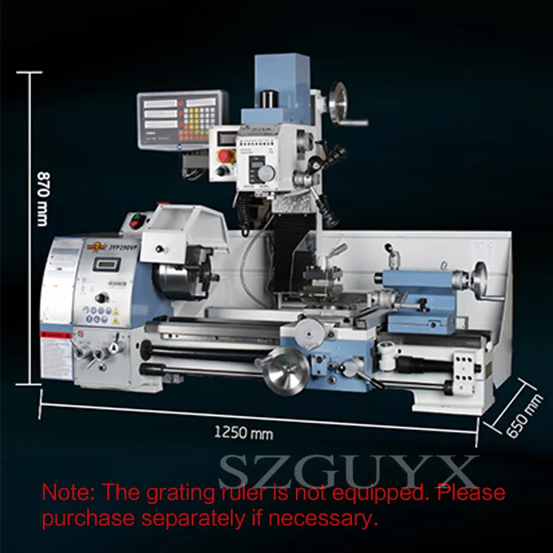 Промышленный токарный сверлильный и фрезерный станок многофункциональный