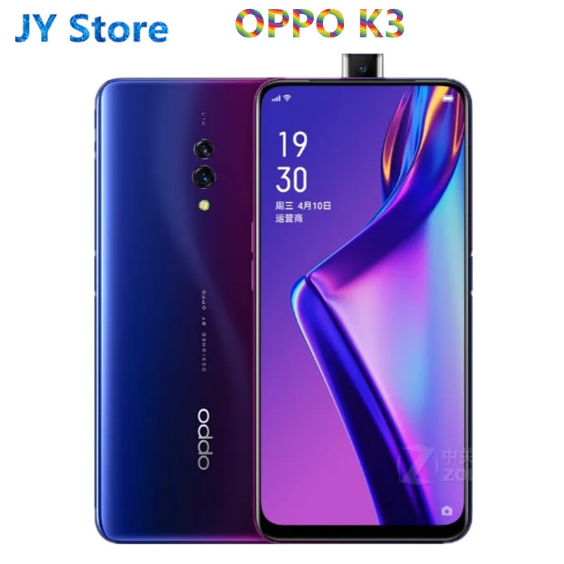 Оригинальный Oppo K3 4 аппарат не привязан к оператору сотовой связи мобильный