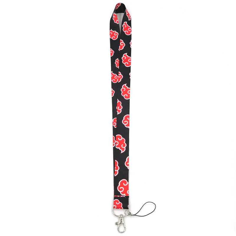 Наруто облака 90s мультфильм Забавный Винтаж шейный ремень Lanyards ID значок держатель для карт брелок мобильный телефон ремень подарок