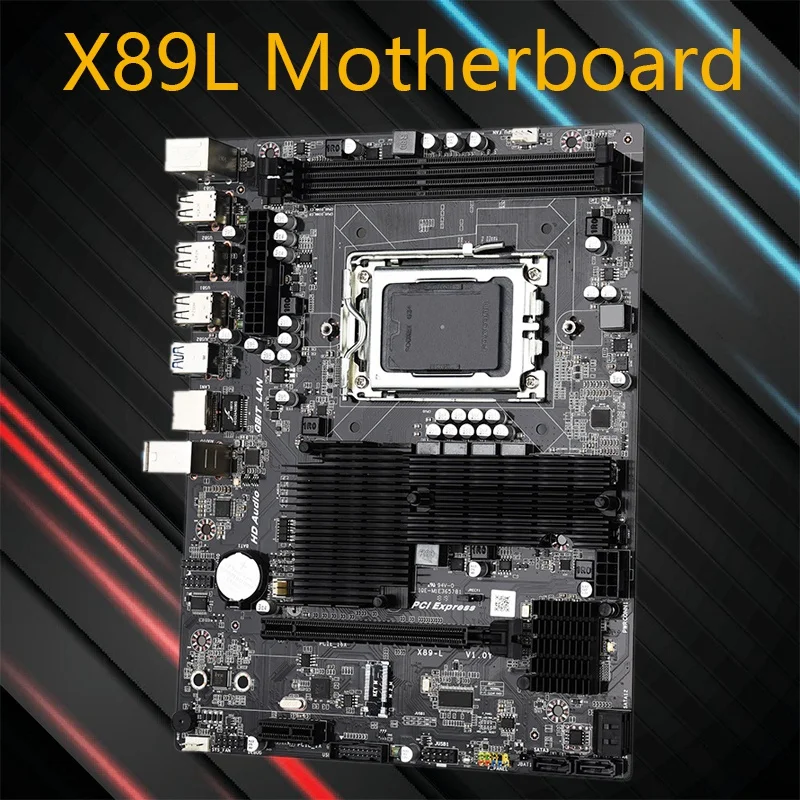 HOT X89L материнская плата M ATX двухканальная DDR3 поддерживает память 32G USB 3 0 для