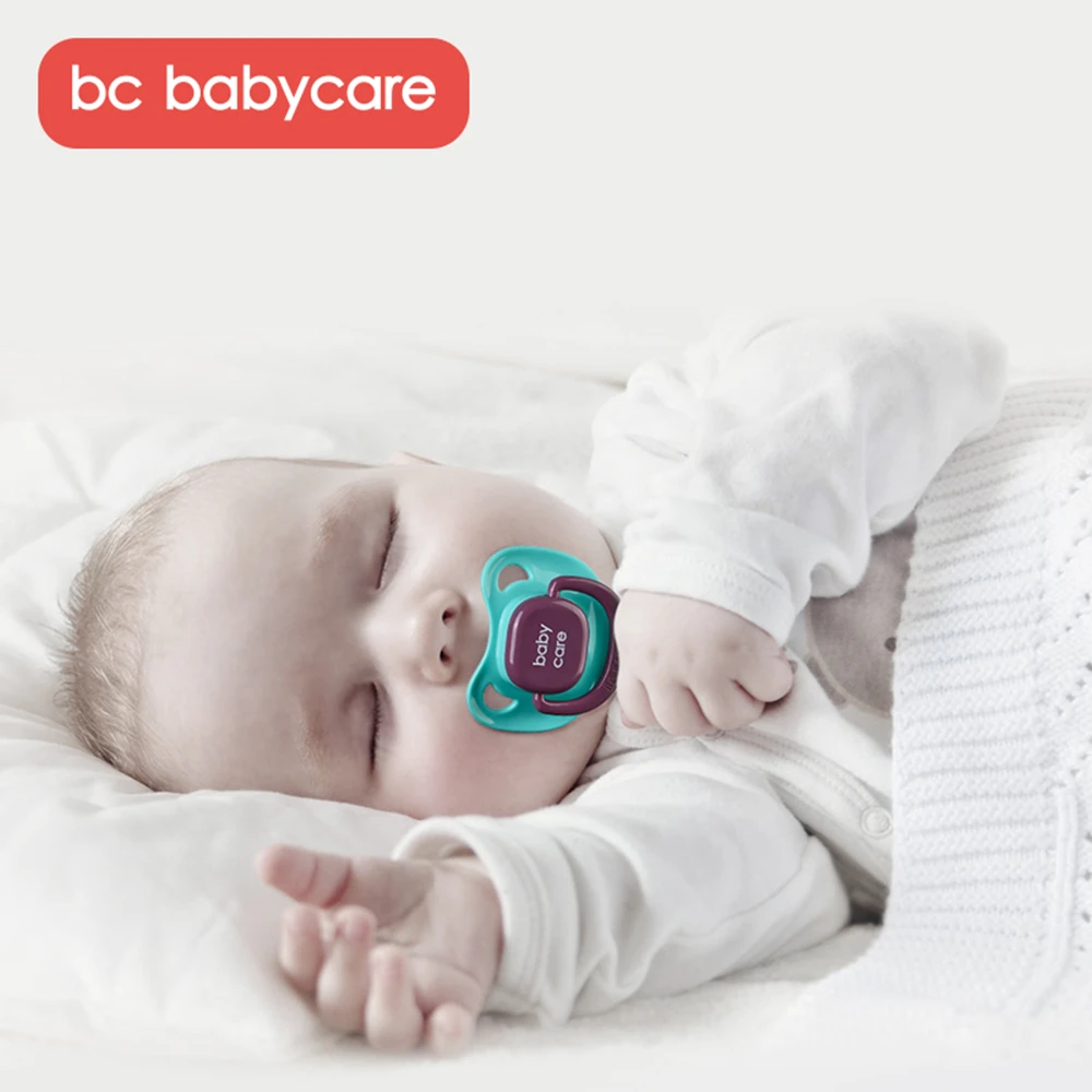 BC Babycare силиконовая детская соска дышащая Соска с тонкими корнями семейная
