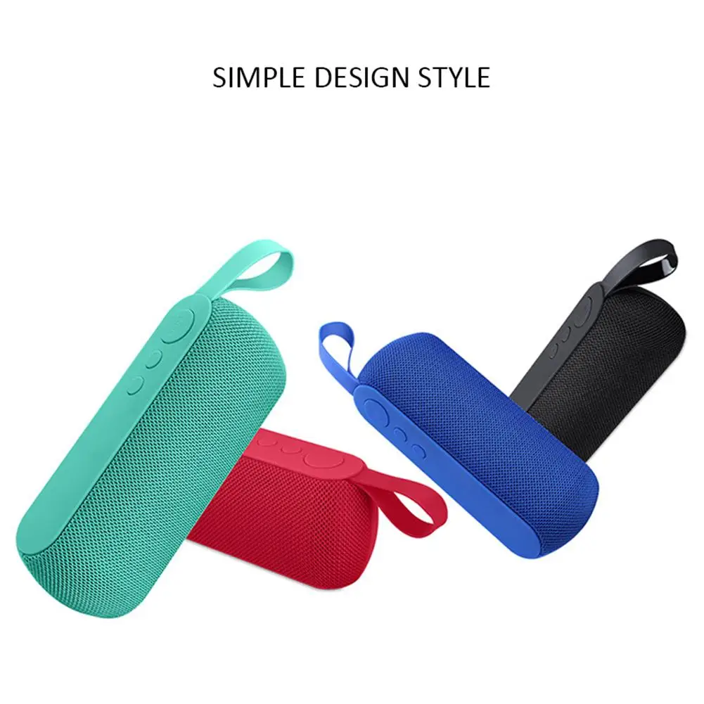 Перезаряжаемый беспроводной Bluetooth динамик портативный мини сабвуфер Поддержка TF