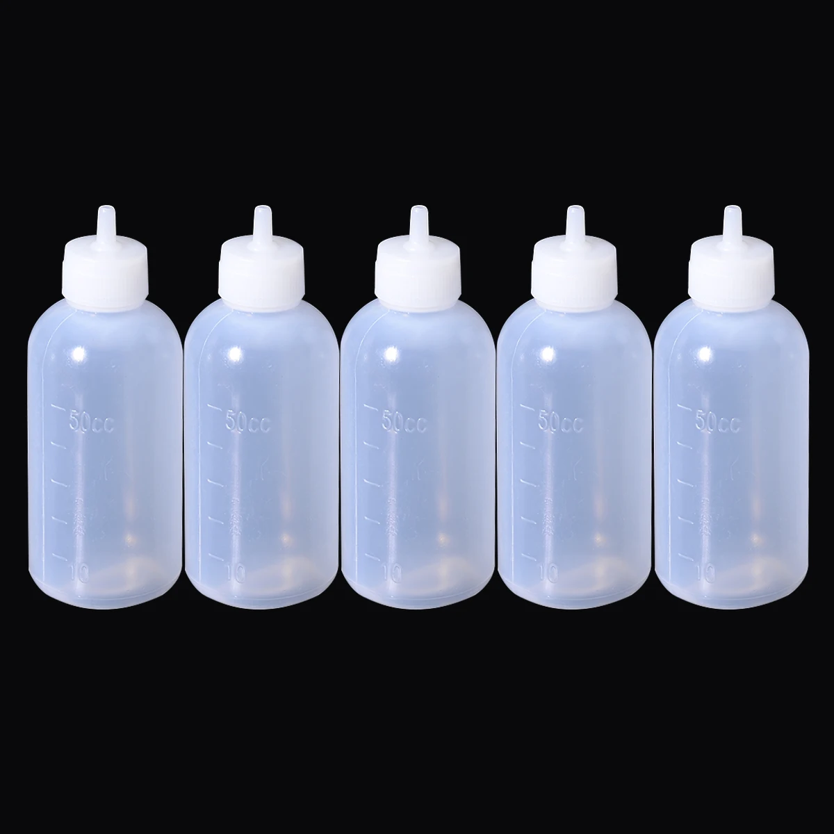 Пластиковая бутылка для приправ 5 шт. приправа салата с соусом Многожильная