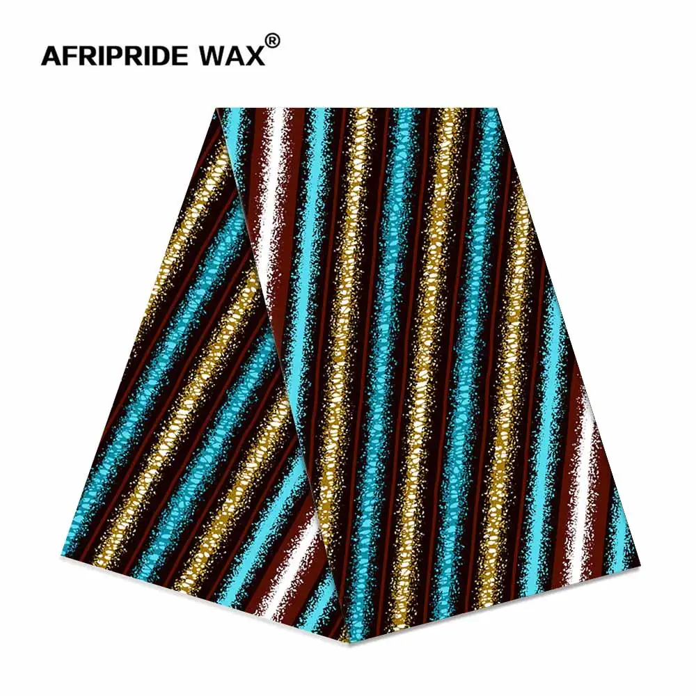 

African ankara fabric high quality wholesale african flower 100% cotton real wax brocade fabric for clothing A18F0627