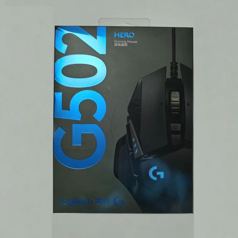 Logitech оригинальный G502 Hero проводной Master программируемая игровая мышь RGB с