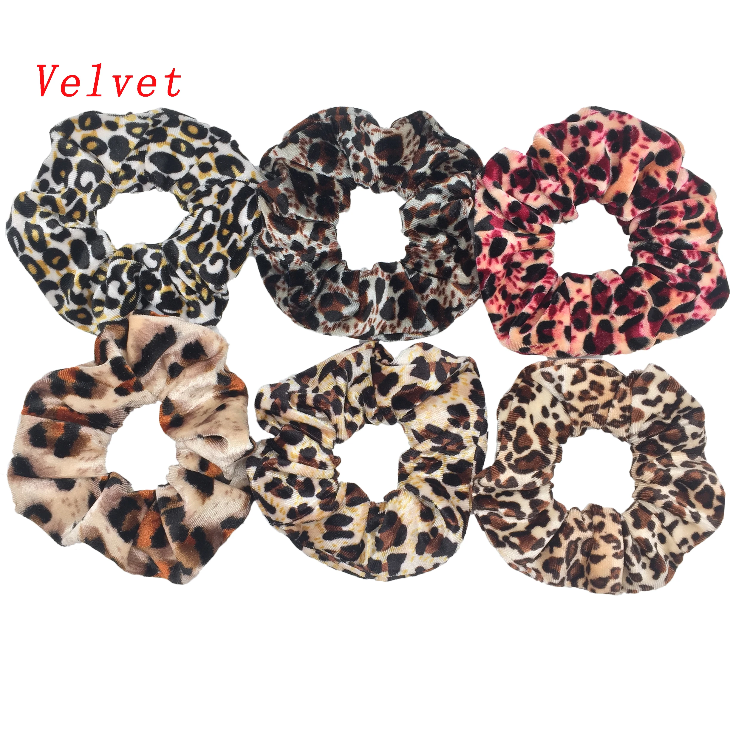 6 шт./Лот Новое поступление женские бархатные резинки для волос заколка