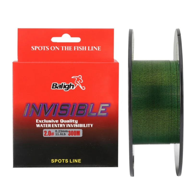 

300 м прозрачная нейлоновая рыболовная леска с фторуглеродным покрытием, однонитевая рыболовная леска для поводка, леска для ловли карпа, Ры...