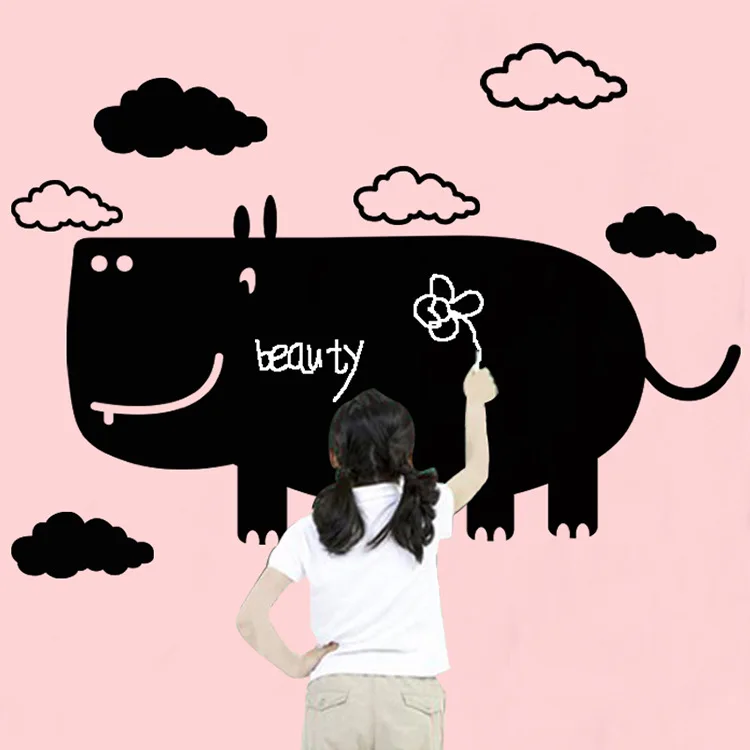 Животная ПВХ Настенные Стикеры для заметок 4 вида стилей самоклеящиеся обои