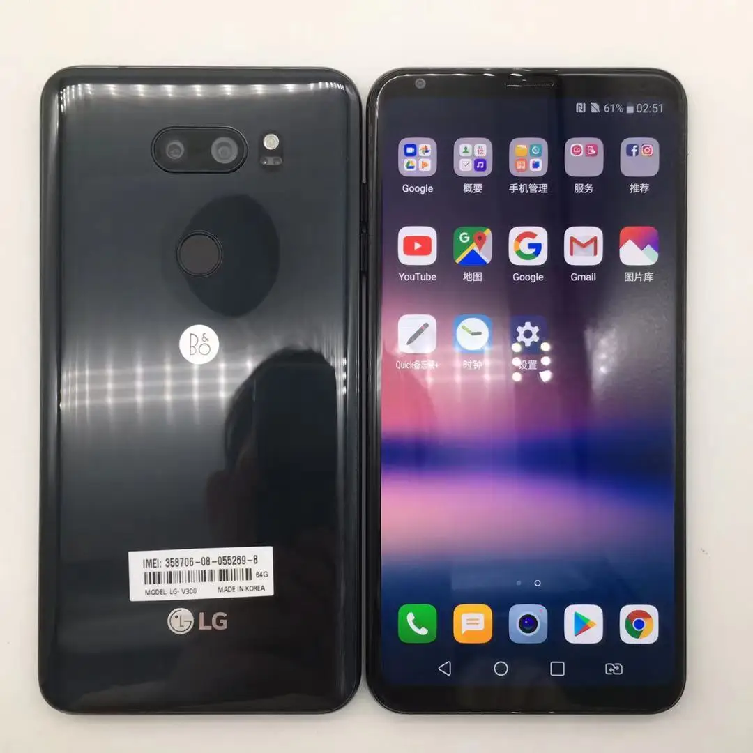 LG V30 V300 Восстановленный Оригинальный одна Sim-карта Восьмиядерный 4 Гб + 64/128/256 ГБ 6 0