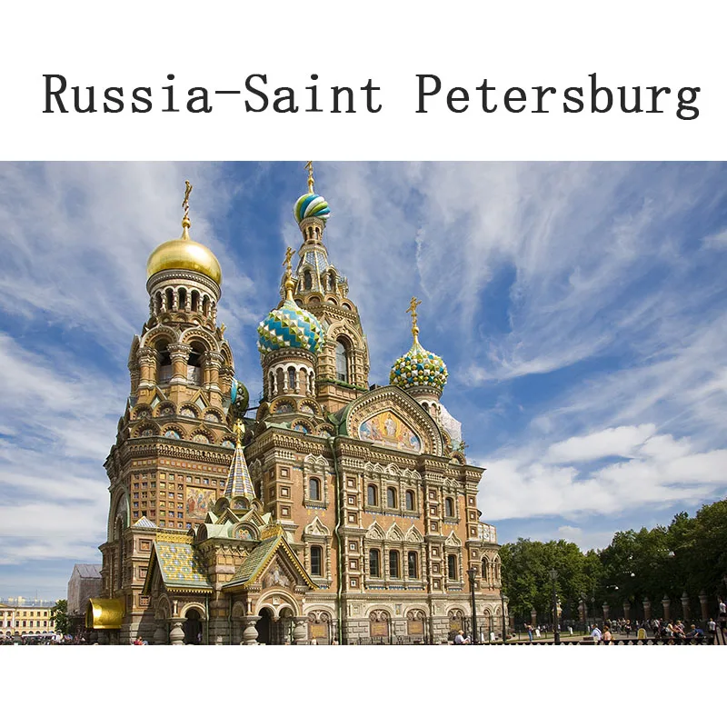 1000 шт. Россия С. В. всемирно известный строительный пейзаж Wodden головоломка для