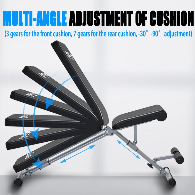 

Кресло для фитнеса складное, многофункциональное, для дома, скамья для гантелей