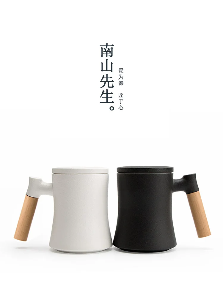 Парная офисная кружка с крышкой ложка фильтр для чайной чашки чайная чашка