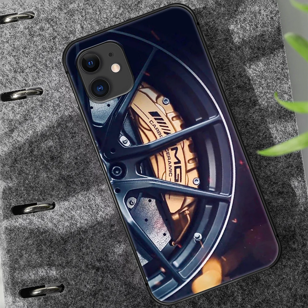 

Mercedes Benz Amges Car Phone Case Cover Hull For iphone 5 5s se 2020 6 6s 7 8 12 mini plus X XS XR 11 PRO MAX black Hoesjes