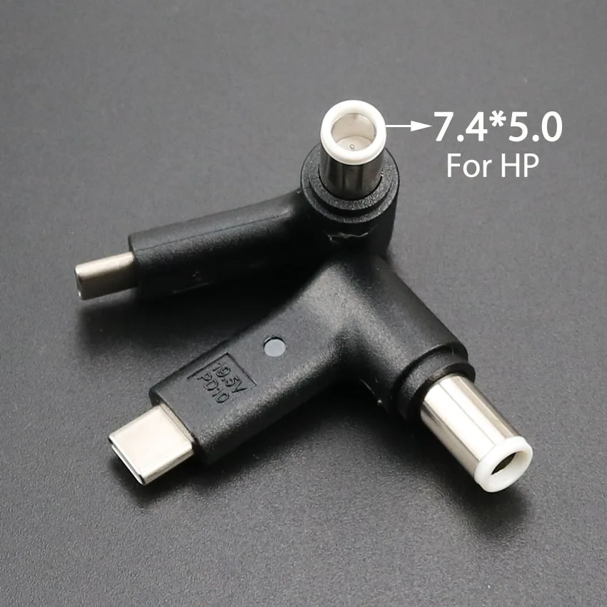 Адаптер ChengHaoRan для зарядного устройства ноутбука переходник с Type C папа на разъем