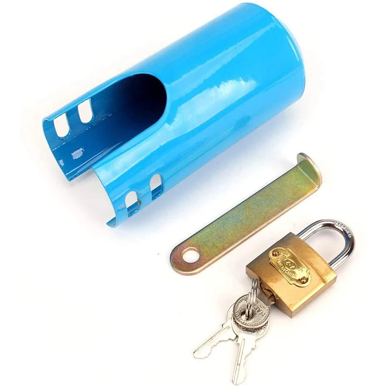 

Anti-theft Water Faucet Lock Water Switch Lock Multi-function Water Tap Lock Protective Lock for Yard Outdoor IQ6