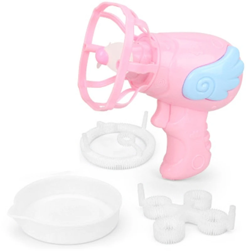 1Set Portable Fan Bubble Toy Blowing Maker with Mini Interactive Outdoor Kit Beach | Игрушки и хобби