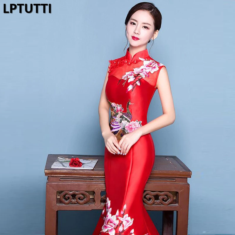 

LPTUTTI Embroidery Sequin New For Women Elegant Date Ceremony Party Prom Gown Formal Gala Events Luxury Long Evening Dresses