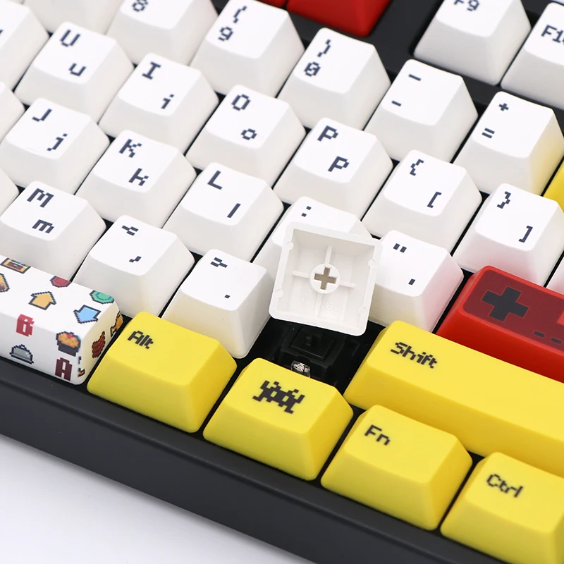 Keypro Aegean sea/Dawn/Pixel time/Night/Rune 108 Keycap Dye sublimated Font For Wired USB Mechanical Keyboard MX switch keycap | Компьютеры