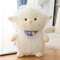 newsoft sheep hand warmer plush toy lovely stuffed white lamb dolls animal toys for baby accompany pillow girls winter gift