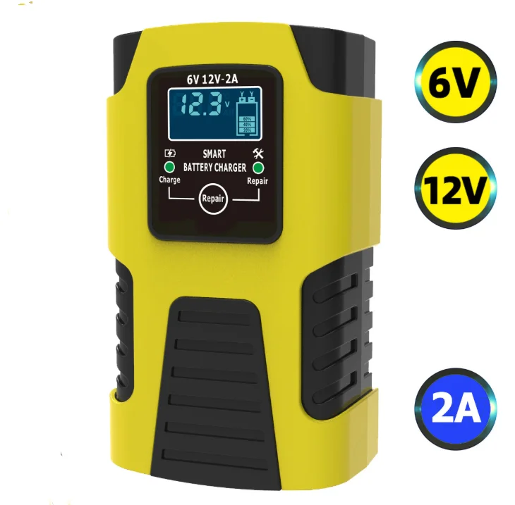 Зарядное устройство для аккумулятора мотоцикла 6 в 12 В педаль свинцово-кислотная