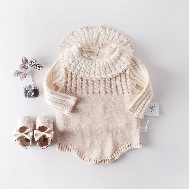 

Newborn Baby Girls Bodysuit Casual 100% Cotton Infantil 0-24 Months Kids Girls Clothes Kintted Birthday New Years Clothing Girls