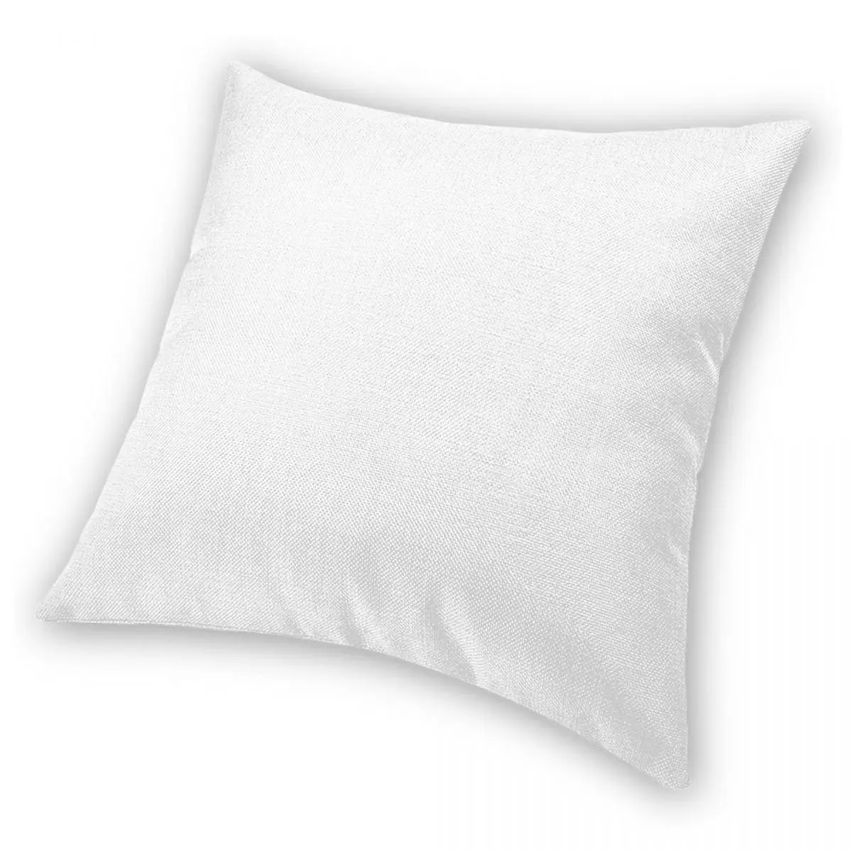 Чистый белый чехол для Квадратной Подушки с принтом на молнии 45x45