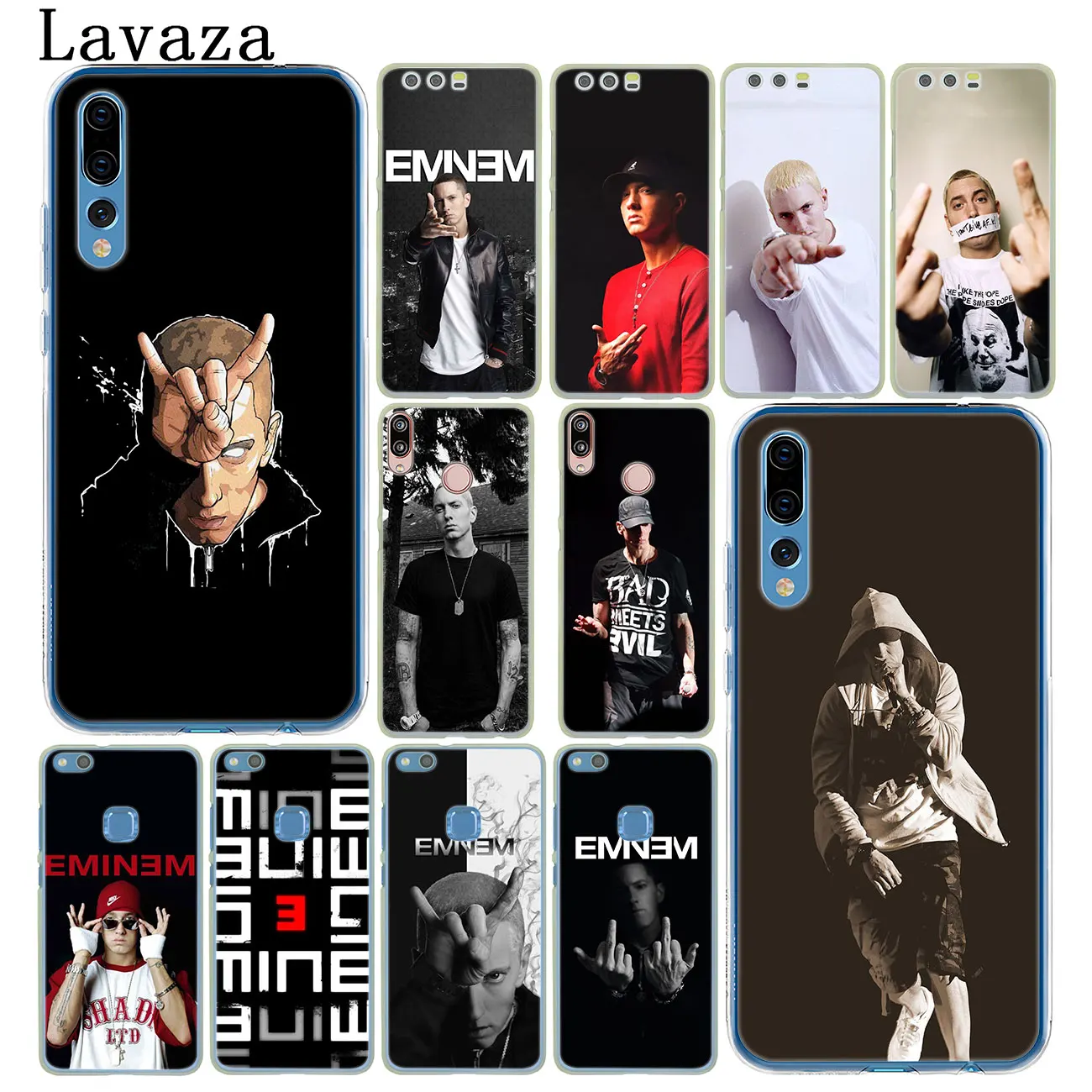 Lavaza в стиле хип хоп и рэп Эминем чехол для телефона huawei Y9 Y7 Y6 Prime 2018 2019 Honor 20 10 8 8C 8X9X9
