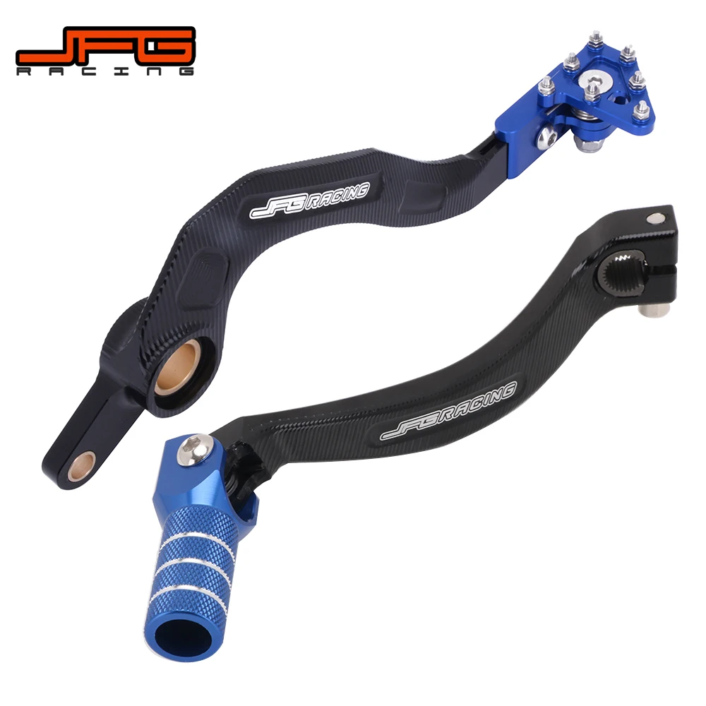

Motorcycle CNC Aluminum Shifter Shift Pedal Lever Rear Foot Brake Pedal Lever For YAMAHA YZ250F YZF250 2010 2011 2012 2013