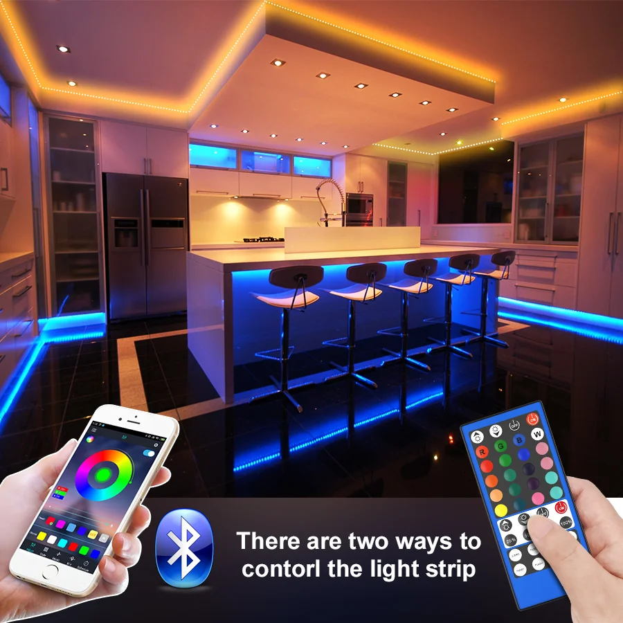 RGBWW Светодиодные ленты светильник bluetooth адаптер 5050 SMD RGB светодиодный теплый белый