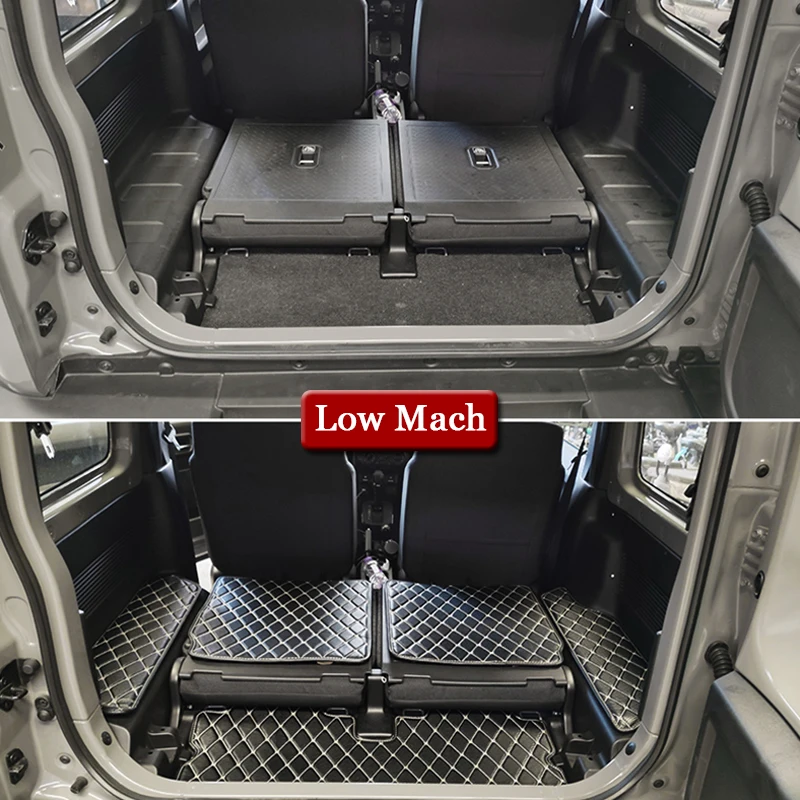 

For Suzuki Jimny 2019 2020 Car Styling Leather Car Boot Mat Rear Trunk Liner Cargo Floor Carpet Tray Protector Accessories Mats
