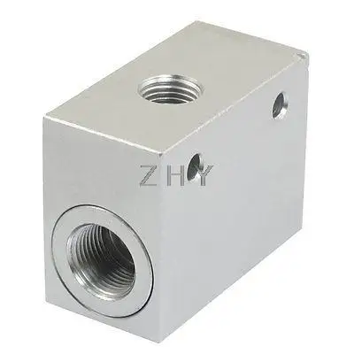 KKP 08 G 1/4 &quotпоток воздуха работающий в одном направлении Серебряный тон Быстрый