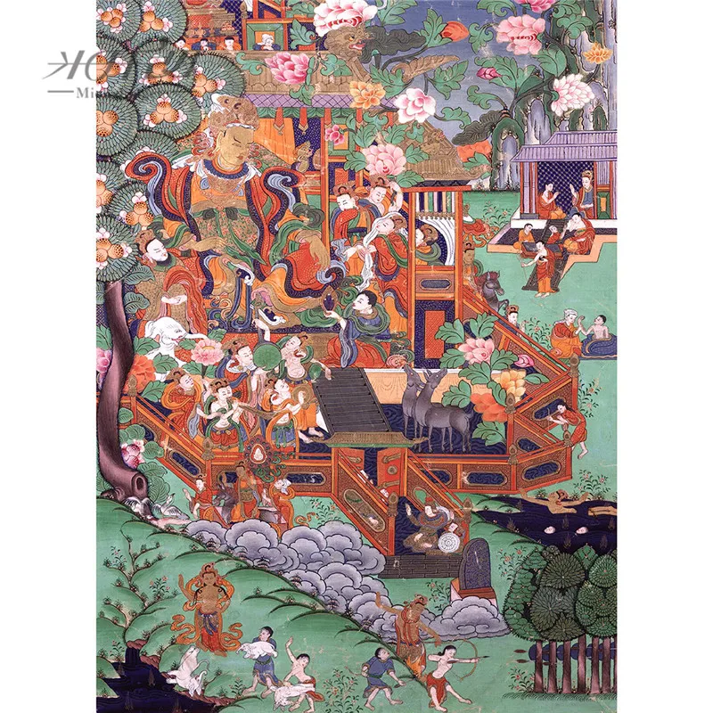 Michelangelo детская головоломка из дерева 500 1000 шт. Pema Gyalpo тибетская буддийская танка Живопись Искусство Детский обучающий игрушка для декора дома
