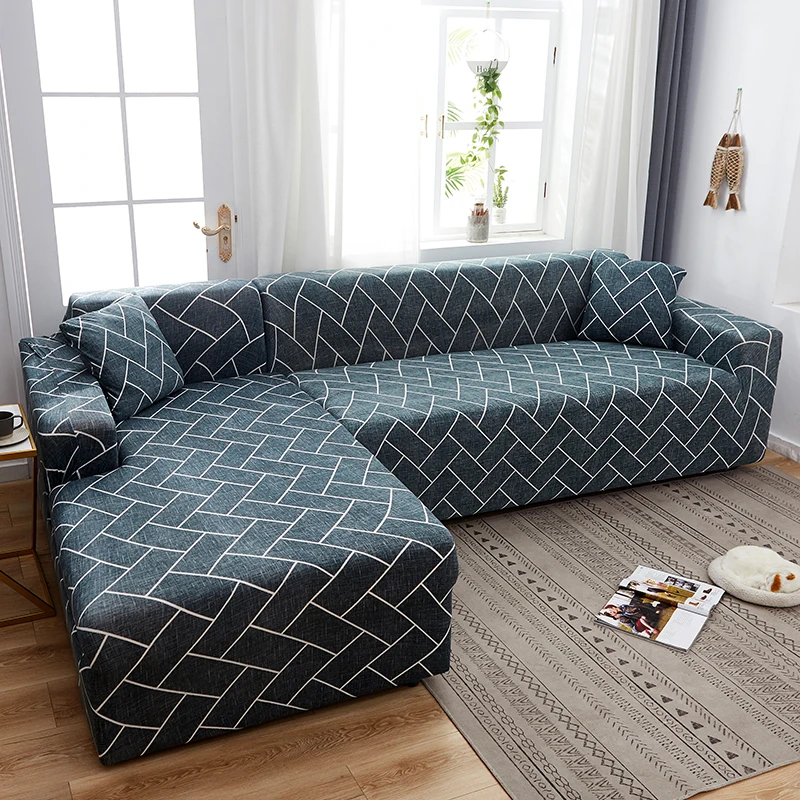 

Elastic Sectional Anti Slip Sofa Cover Elegant Modern Minimalist Sofa Covers Living Room Universal Meubles Furniture BC50SFT