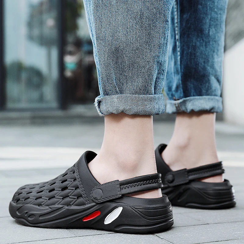 Летние новые сандалии унисекс легкие дышащие уличные для мужчин и женщин