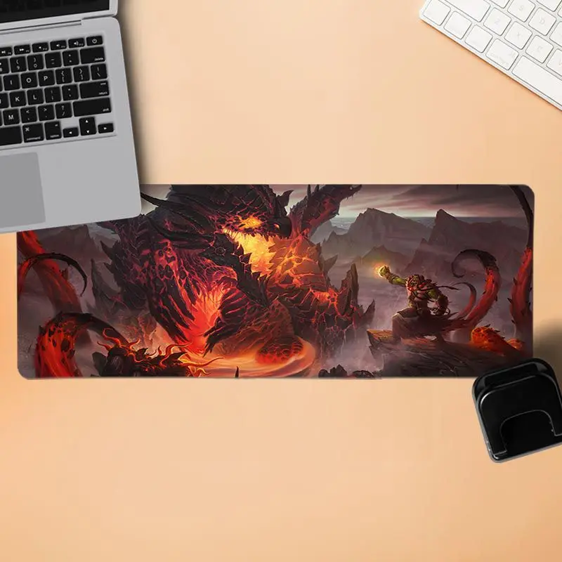 BBTHBDNBY WOW World of Warcraft резиновая мышь прочный Настольный коврик для мыши