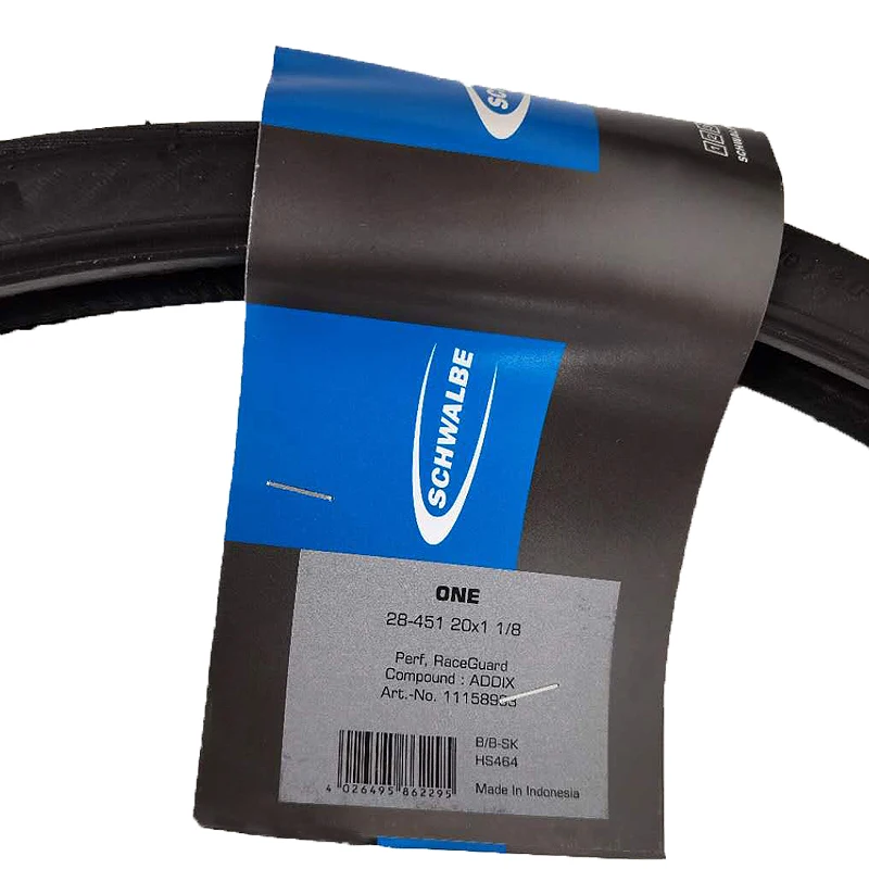 Schwalbe one 20 дюймов 406 451 стальная проволока желтые края внешняя шина durano 20*1 10