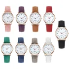 50 #2021 новые модные простые женские часы со стразами Светящиеся женские Ретро часы с ремешком кварцевые часы подарок на день Святого Валентина